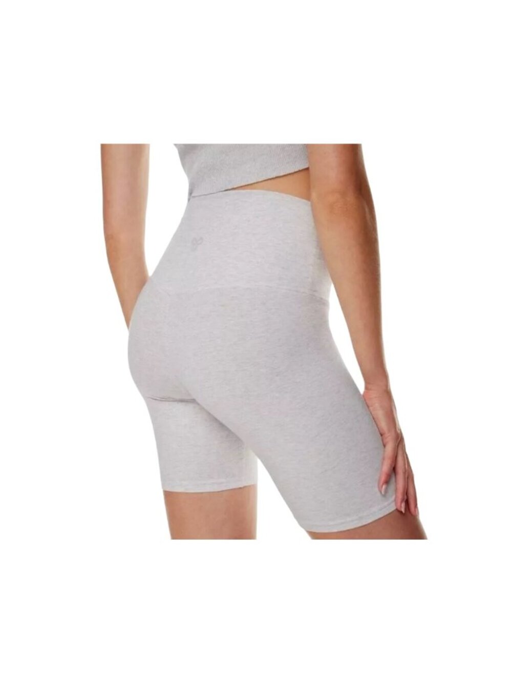 TNA Aritzia High Waist Biker Shorts Nylon Tan 9” Inch Size XS Athletic Biking - Picture 10 of 10